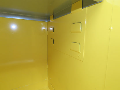 Pro Safe CAB-F12G-M1D Flammable Safety Cabinet 12 Gal Yellow Manual Close