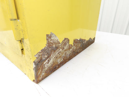 Pro Safe CAB-F12G-M1D Flammable Safety Cabinet 12 Gal Yellow Manual Close