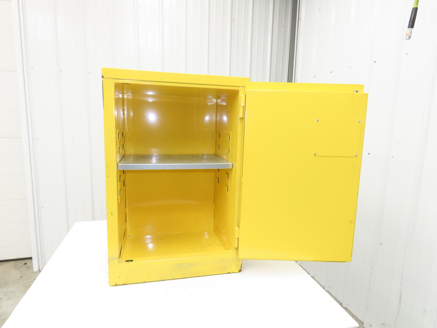 Pro Safe CAB-F12G-M1D Flammable Safety Cabinet 12 Gal Yellow Manual Close