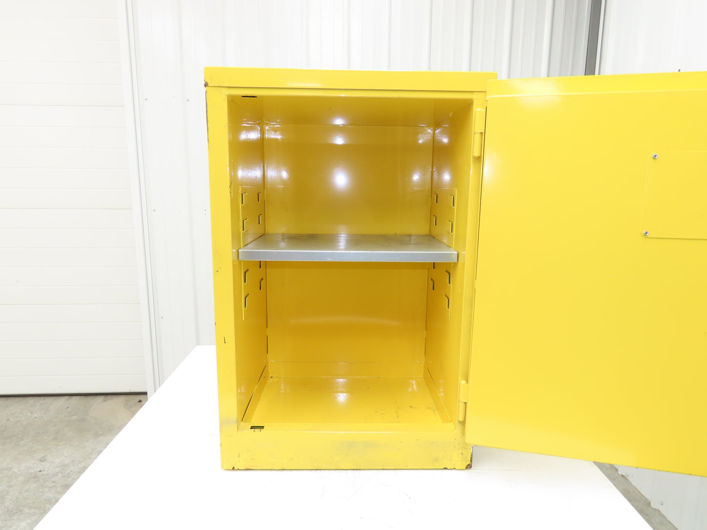 Pro Safe CAB-F12G-M1D Flammable Safety Cabinet 12 Gal Yellow Manual Close