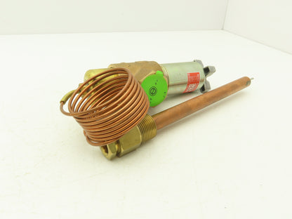 Nichiden Kogyo E60AA205AA Water Temperature Regulating Valve Remote Probe 3/4NPT