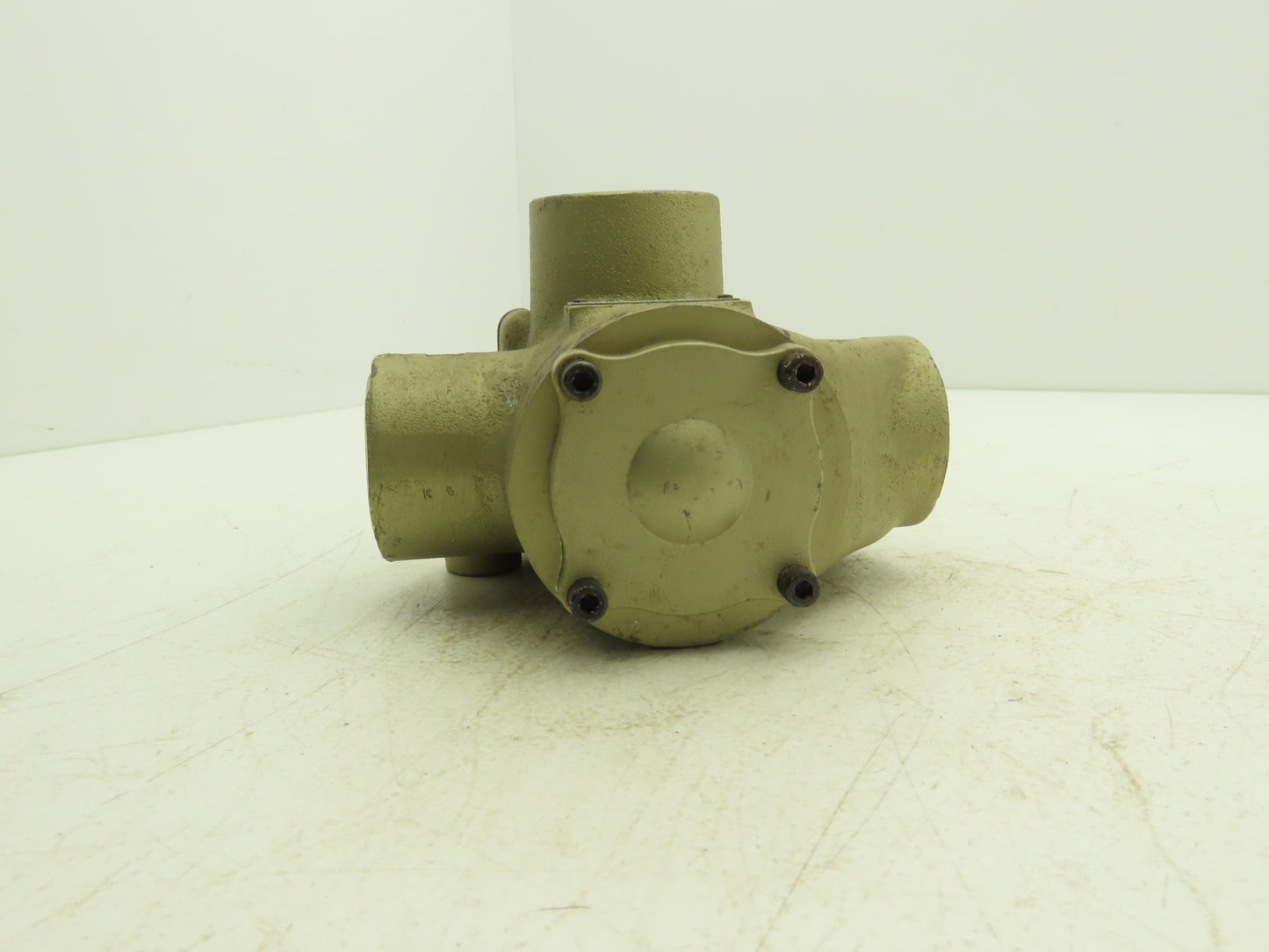 Ross 2773B8011 Pneumatic Air Poppet Directional Valve 15-150PSIG 1-1/2" NPT 110V