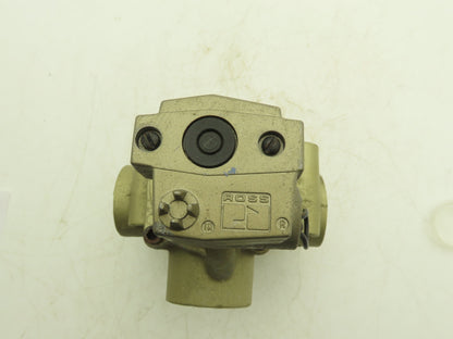 Ross 2773B8011 Pneumatic Air Poppet Directional Valve 15-150PSIG 1-1/2" NPT 110V