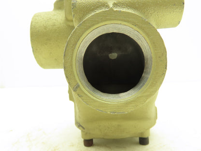 Ross 2773B8011 Pneumatic Air Poppet Directional Valve 15-150PSIG 1-1/2" NPT 110V