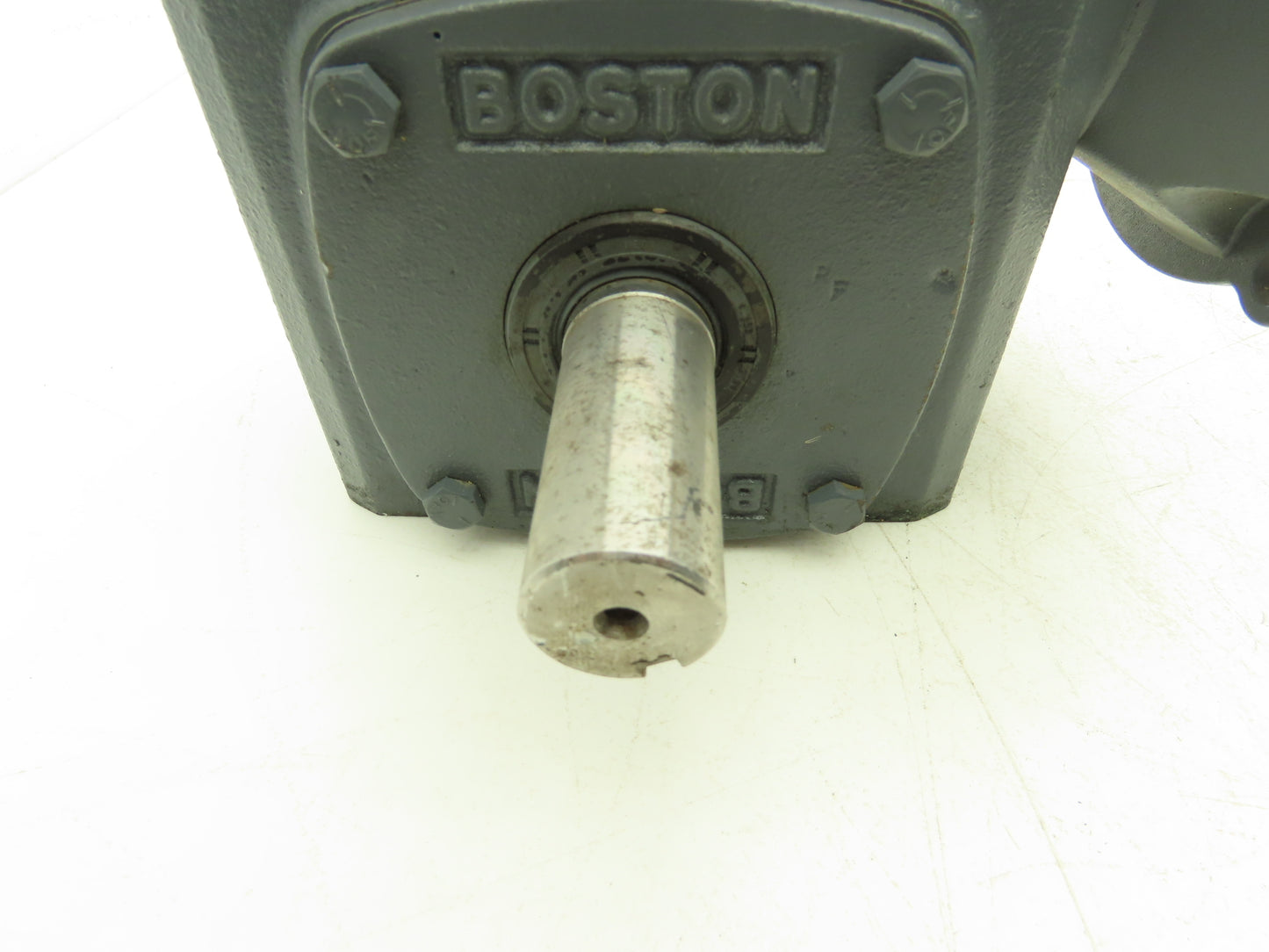 Boston Gear F72410B7H Worm Gearbox 10:1 Reducer 3Hp 175rpm 143/145TC Dual Shaft
