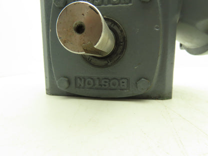 Boston Gear F72410B7H Worm Gearbox 10:1 Reducer 3Hp 175rpm 143/145TC Dual Shaft