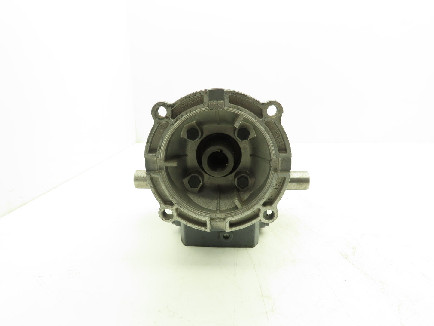 Boston Gear F72410B7H Worm Gearbox 10:1 Reducer 3Hp 175rpm 143/145TC Dual Shaft