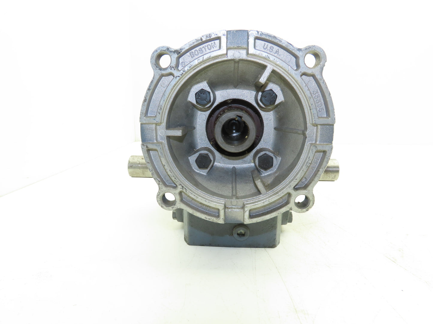 Boston Gear F72410B7H Worm Gearbox 10:1 Reducer 3Hp 175rpm 143/145TC Dual Shaft