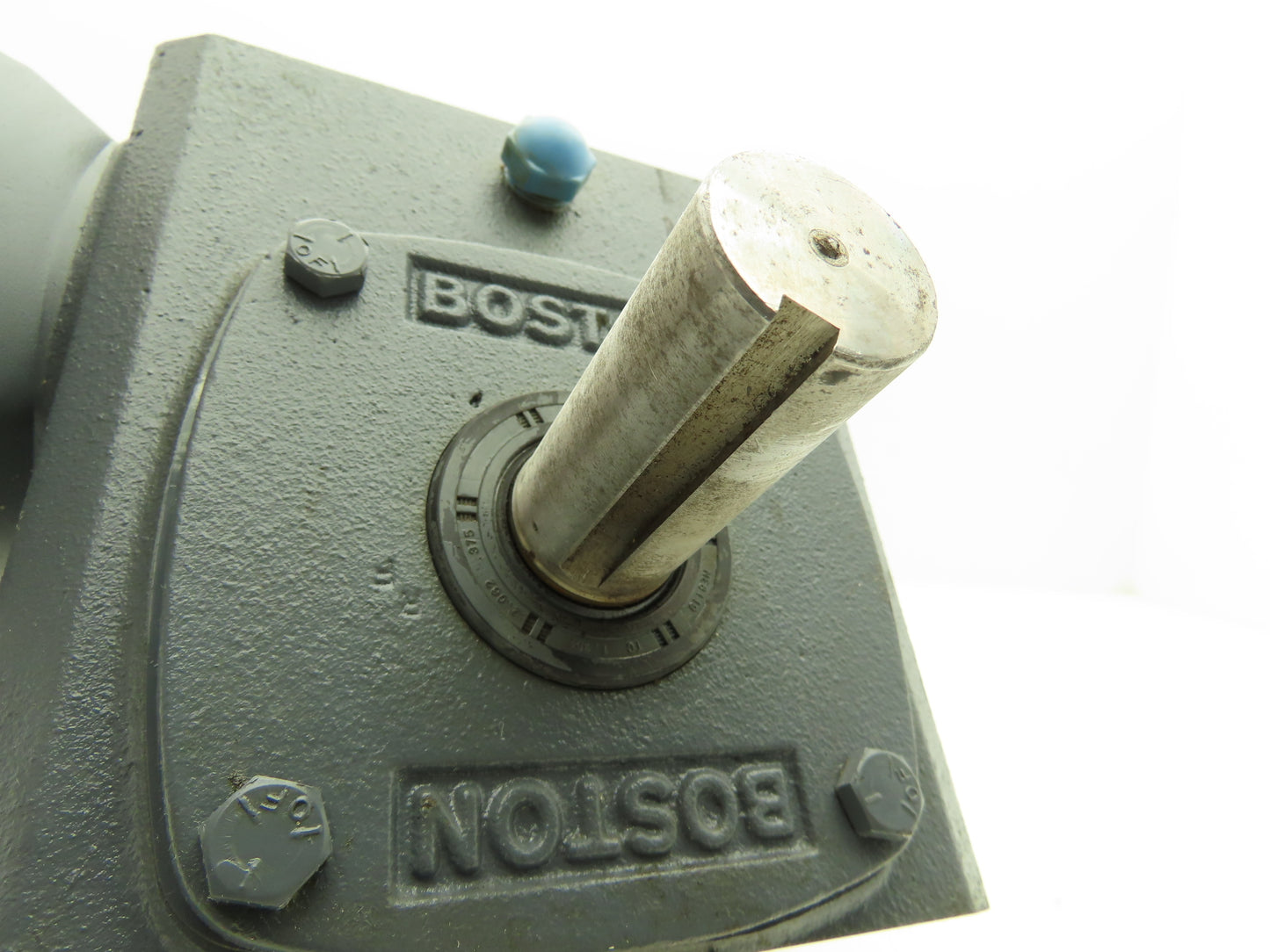 Boston Gear F72410B7H Worm Gearbox 10:1 Reducer 3Hp 175rpm 143/145TC Dual Shaft