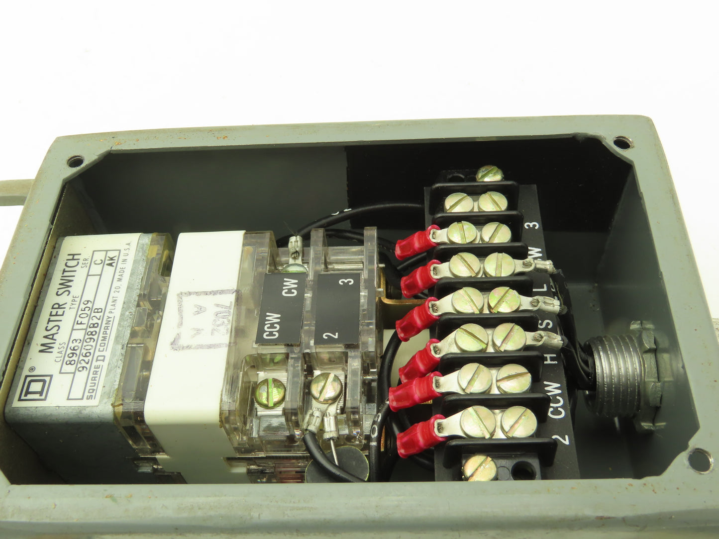 Square D 8963-F059 Master Limit Switch W Enclosure & Linkage