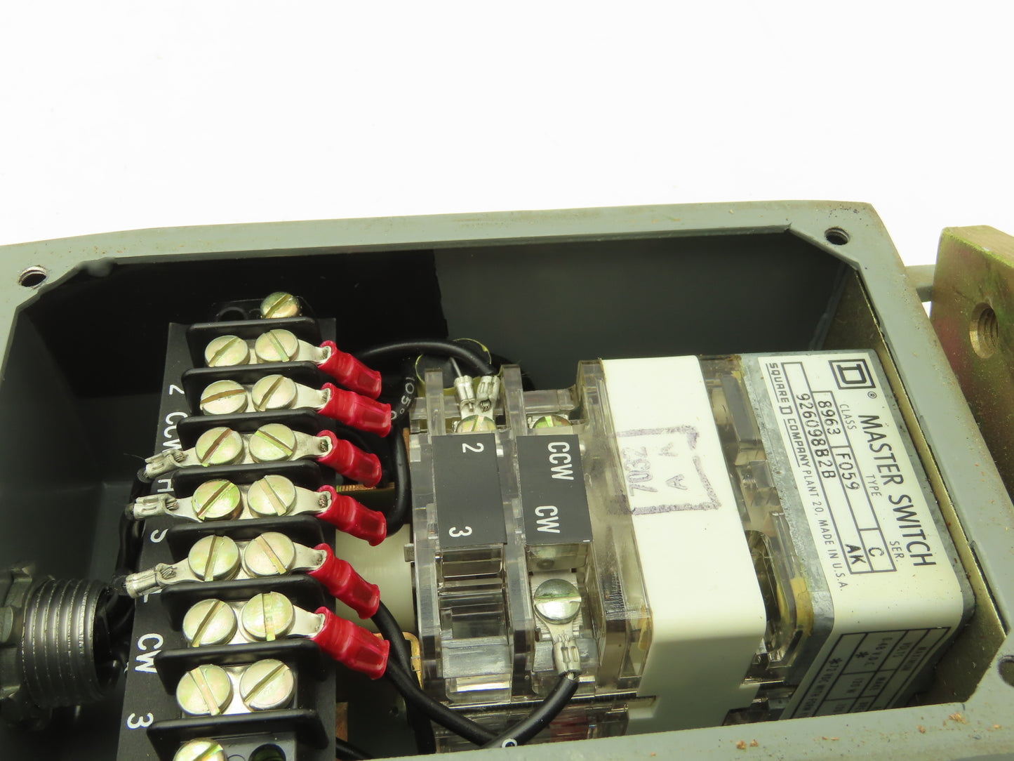 Square D 8963-F059 Master Limit Switch W Enclosure & Linkage