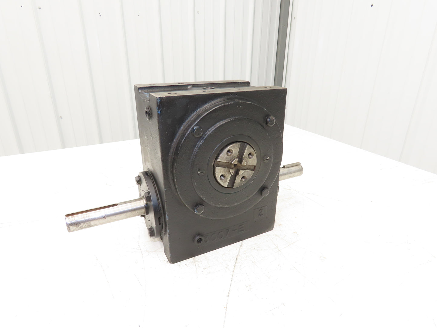 Cleveland 30EX 74M Gearbox 10:1 Reducer 175rpm Dual Input Slotted Adapter Output