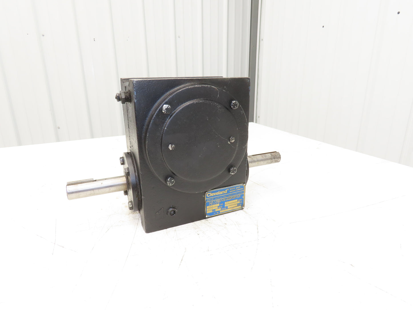 Cleveland 30EX 74M Gearbox 10:1 Reducer 175rpm Dual Input Slotted Adapter Output