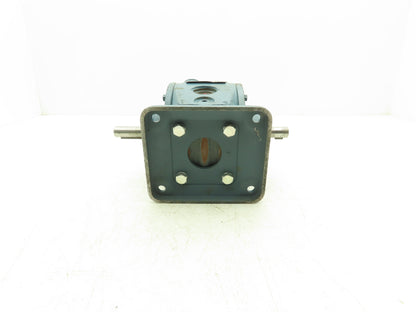 Shimpo NXC0400000AAA000 Worm Gearbox 2.2:1 Inline Reducer 1/2Hp 800rpm