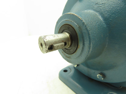 Shimpo NXC0400000AAA000 Worm Gearbox 2.2:1 Inline Reducer 1/2Hp 800rpm