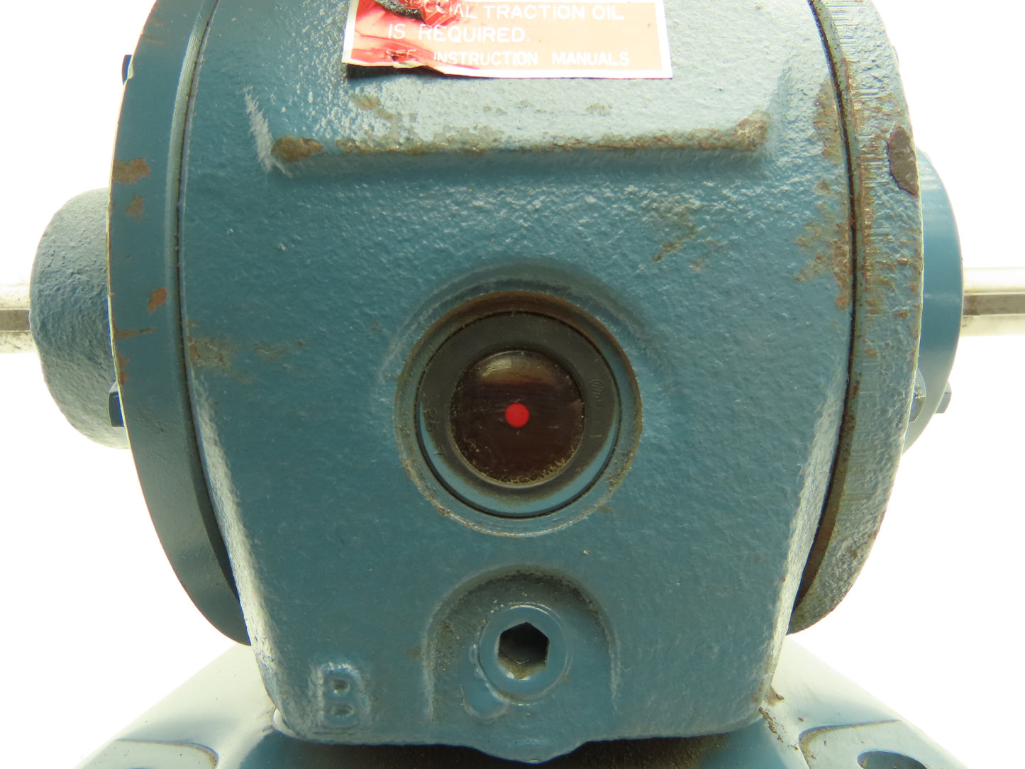 Shimpo NXC0400000AAA000 Worm Gearbox 2.2:1 Inline Reducer 1/2Hp 800rpm