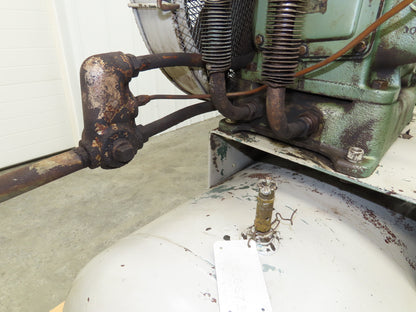 Speedaire Dayton Two Stage Air Compressor 3Ph 230/460V 10Hp 200PSI 120Gal Tank