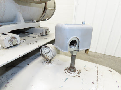 Speedaire Dayton Two Stage Air Compressor 3Ph 230/460V 10Hp 200PSI 120Gal Tank