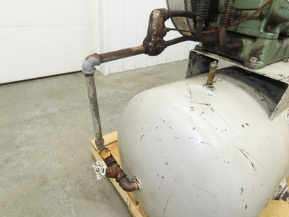 Speedaire Dayton Two Stage Air Compressor 3Ph 230/460V 10Hp 200PSI 120Gal Tank