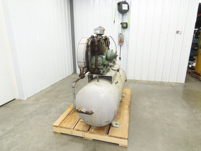 Speedaire Dayton Two Stage Air Compressor 3Ph 230/460V 10Hp 200PSI 120Gal Tank