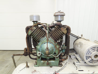 Speedaire Dayton Two Stage Air Compressor 3Ph 230/460V 10Hp 200PSI 120Gal Tank
