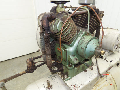 Speedaire Dayton Two Stage Air Compressor 3Ph 230/460V 10Hp 200PSI 120Gal Tank