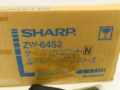 Sharp ZW-64S2 Output I/O Module DC 5/12/24VDC W/ 3K144010B Printed Circuit Board