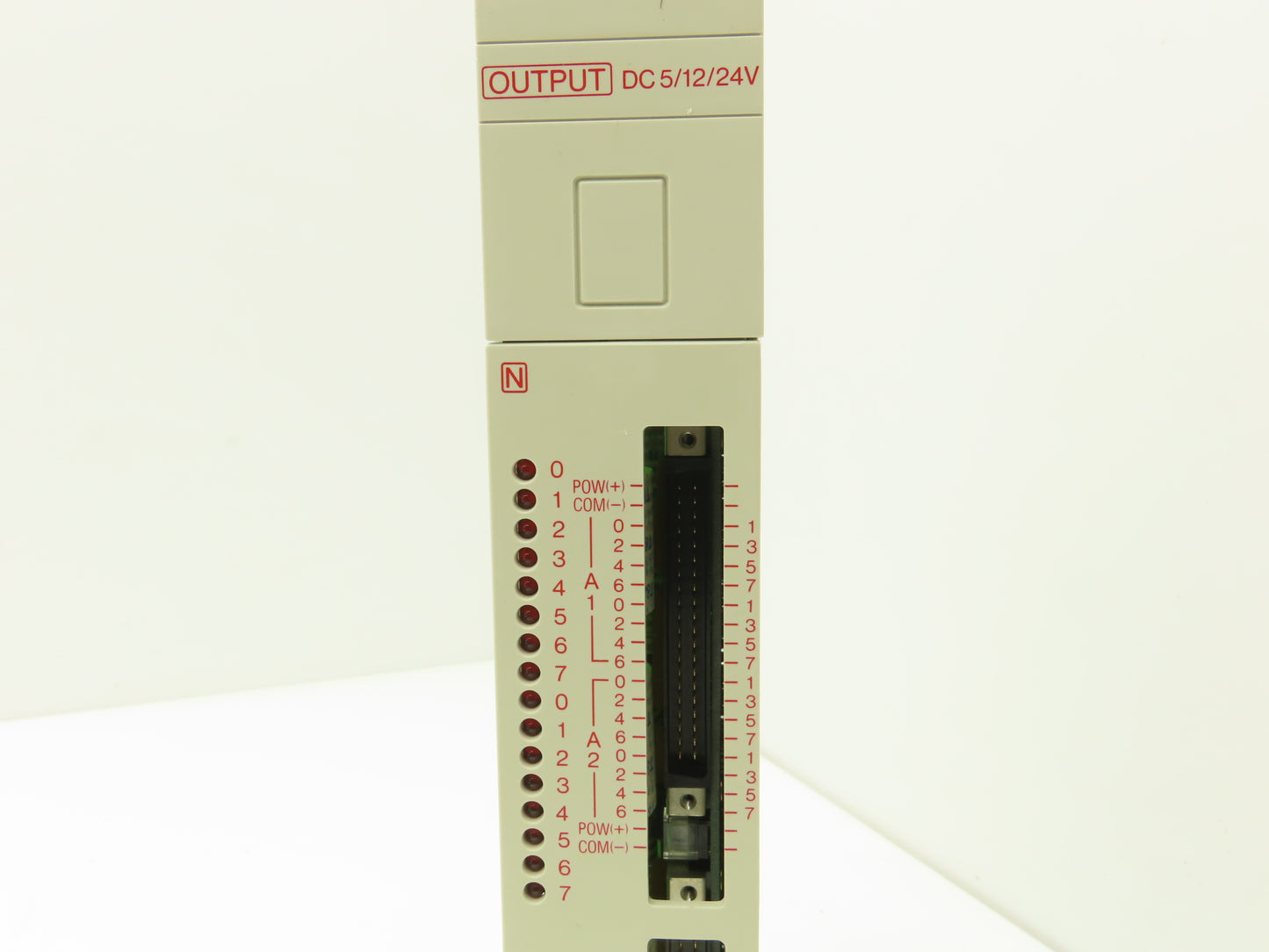Sharp ZW-64S2 Output I/O Module DC 5/12/24VDC W/ 3K144010B Printed Circuit Board