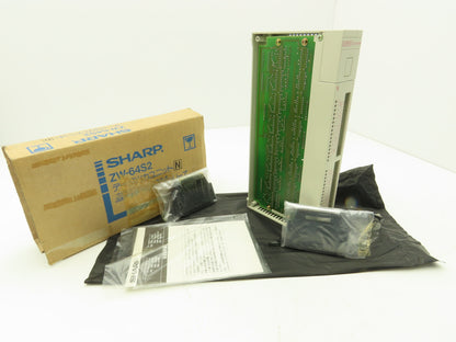 Sharp ZW-64S2 Output I/O Module DC 5/12/24VDC W/ 3K144010B Printed Circuit Board