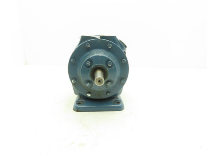Shimpo NXC0400000AAA000 Worm Gearbox 2.2:1 Inline Reducer 1/2Hp 800rpm No Cover