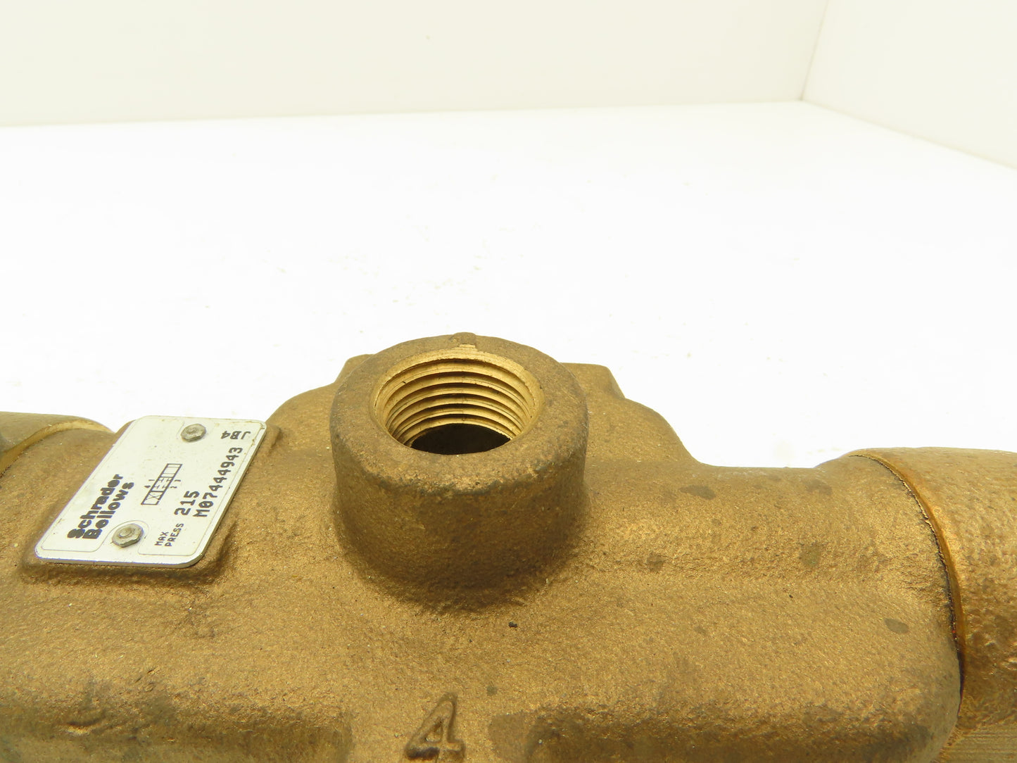 Schrader Bellows M07444943 Pneumatic Manual Air Valve Roller Lever Spring Return