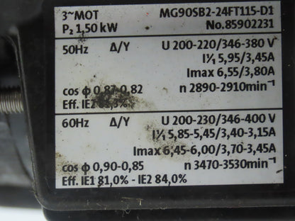 Grundfos CR3-10 A-FGJ-A-V-HQQV Inline Centrifugal Pump 1-1/4" Flanged 230/460V