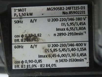 Grundfos CR3-10 A-FGJ-A-V-HQQV Inline Centrifugal Pump 1-1/4" Flanged 230/460V
