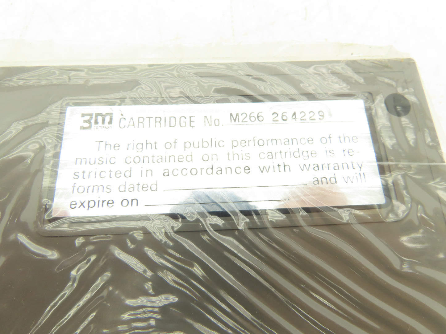 3M 78-6911-0013-1 Melodic Library 266 '700' Background Music Cartridge Series II