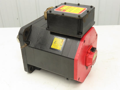 Fanuc A06B-0285-B000 AC Servo Motor 11kw 164V 2000 RPM Encoder A860-2000-T301
