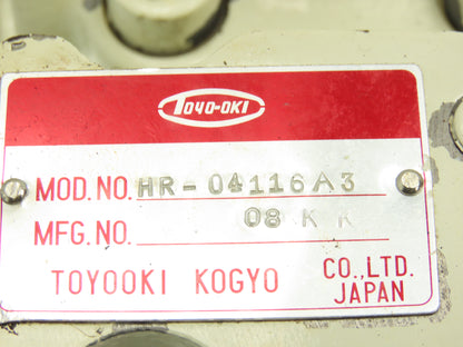 Toyooki TCM5-L63-M1-A-022 Hydraulic Internal Gear Pump 3000 PSI 62.2cm³/rev