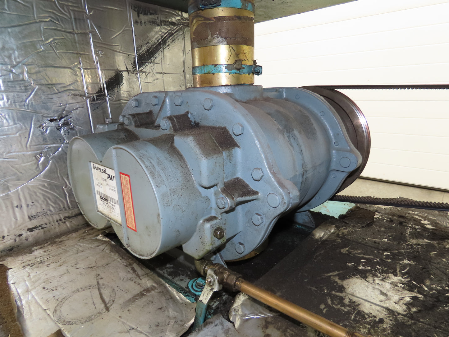 Roots 59 URAI Dresser RAI 4" Vacuum Blower Positive Rotary Lobe 15Hp 230/460V