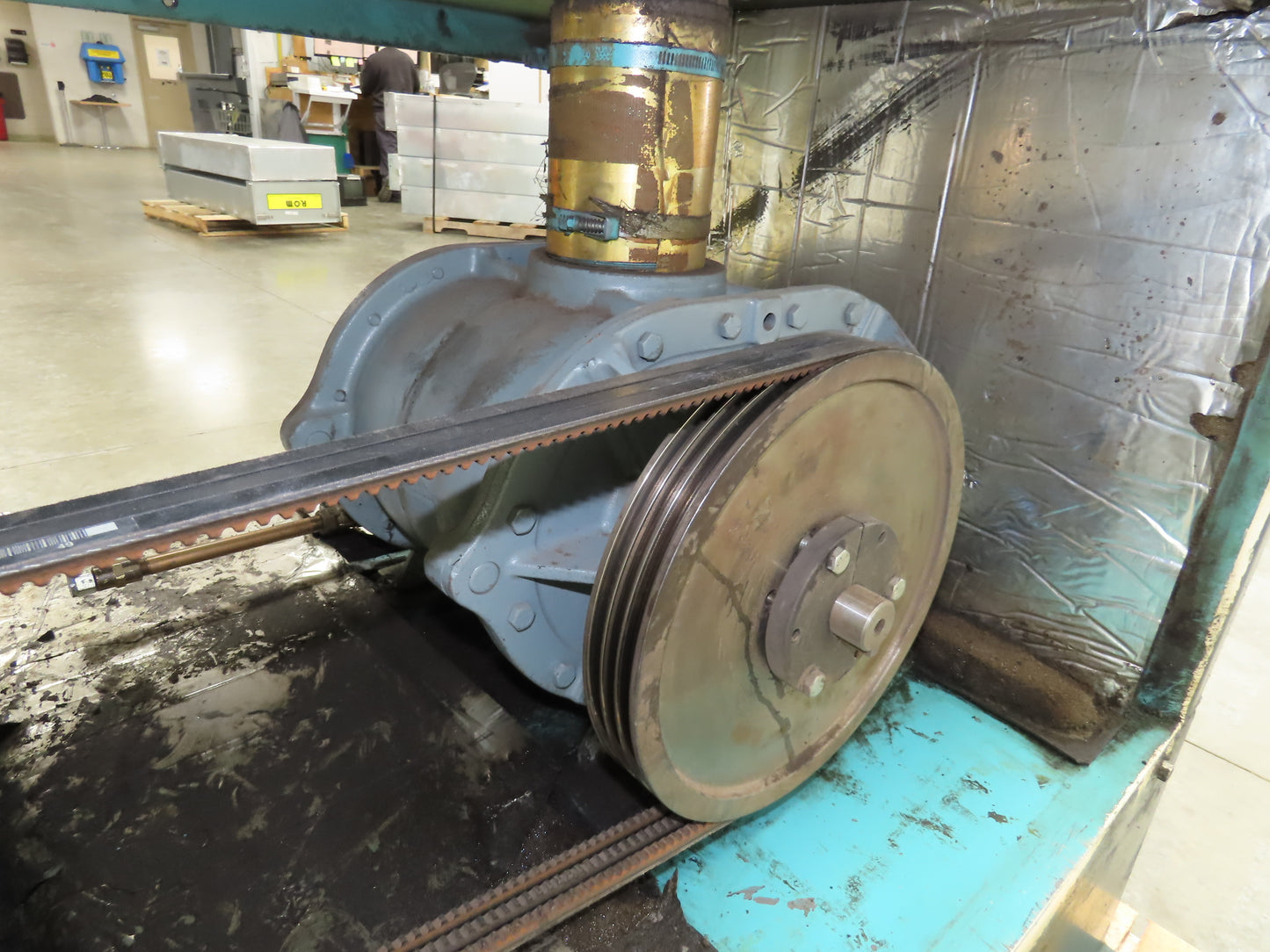 Roots 59 URAI Dresser RAI 4" Vacuum Blower Positive Rotary Lobe 15Hp 230/460V