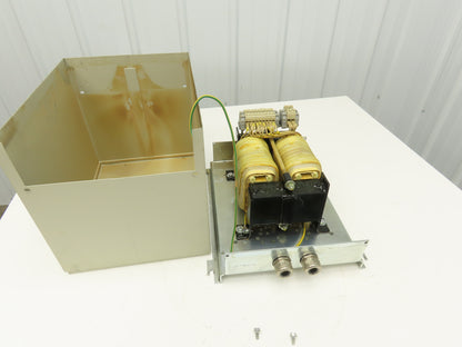 Siemens 4AT3096-0EQ80-0FD0 Stepdown Transformer 3/17kva HV 280-575V LV 120V 1PH