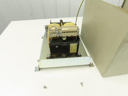 Siemens 4AT3096-0EQ80-0FD0 Stepdown Transformer 3/17kva HV 280-575V LV 120V 1PH