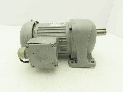 GTR Nissei G3LB-22-200-T010A Gearmotor 200:1 Ratio 0.1kw 8.6rpm 220V 3PH