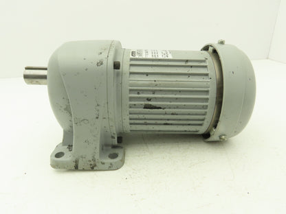 GTR Nissei G3LB-22-200-T010A Gearmotor 200:1 Ratio 0.1kw 8.6rpm 220V 3PH