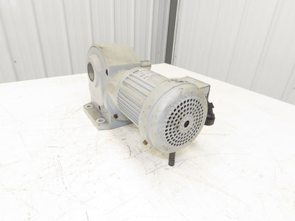 GTR Nissei H2LB-32R-750-T010A Gearmotor 750:1 Ratio 0.1kw 2.3rpm 220V 3PH