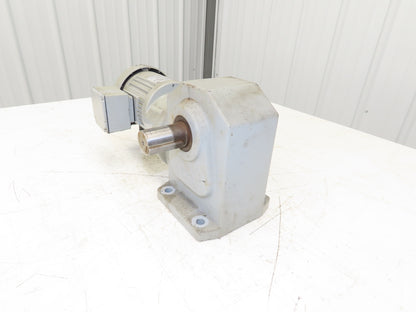 GTR Nissei H2LB-32R-750-T010A Gearmotor 750:1 Ratio 0.1kw 2.3rpm 220V 3PH