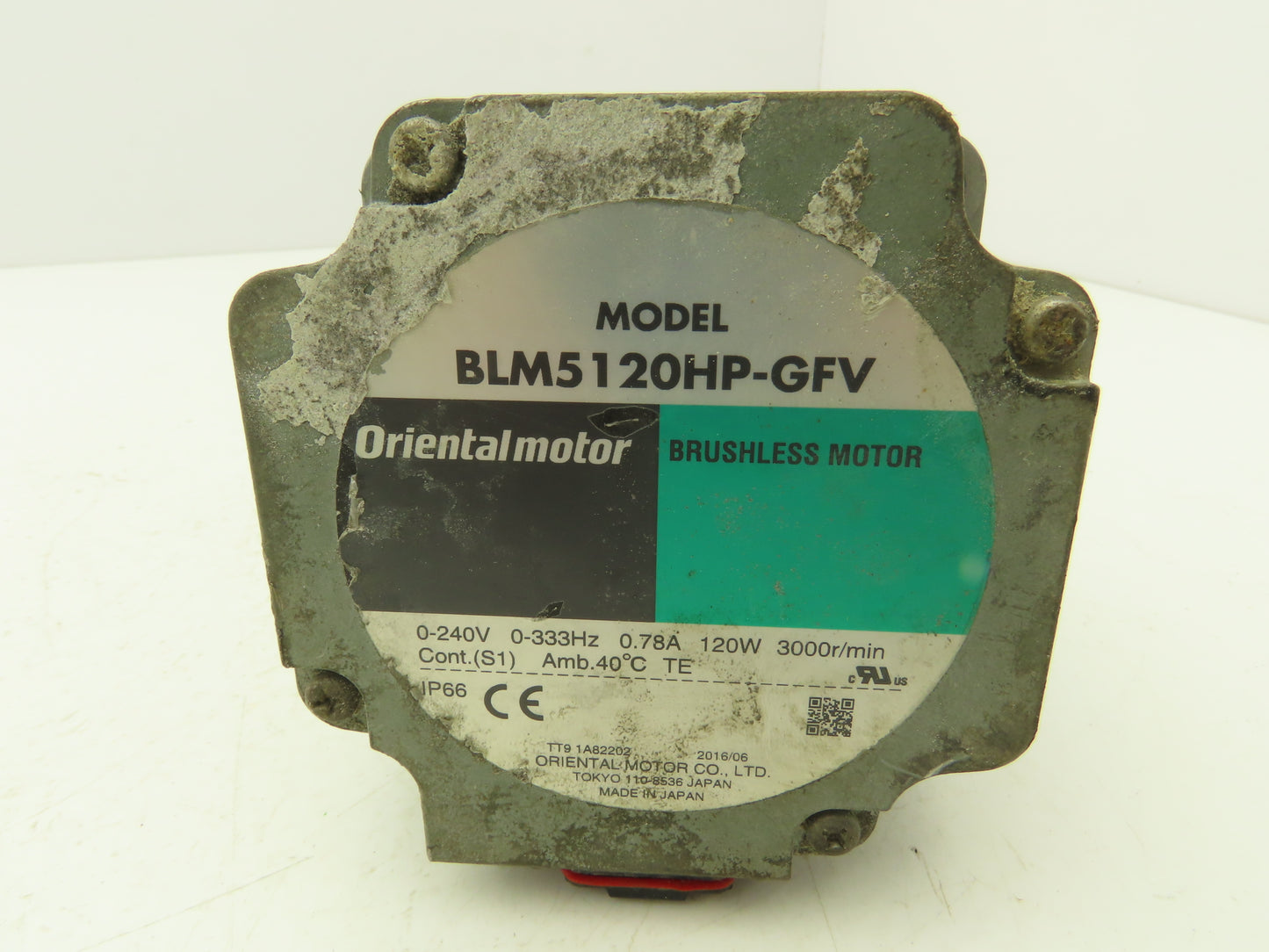 Oriental Motor BLM5120HP-GFV Brushless DC Gear Motor 120W 5:1 Gearhead GFV5G5S