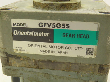 Oriental Motor BLM5120HP-GFV Brushless DC Gear Motor 120W 5:1 Gearhead GFV5G5S