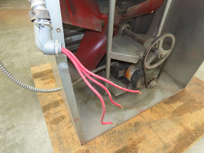 Dayton 6D574 Cabinet Exhaust Fan 30" Shutter Mounted 1HP 230/460V 3PH 9408CFM