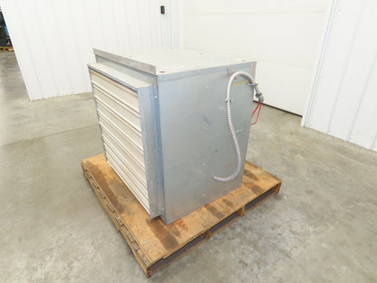 Dayton 6D574 Cabinet Exhaust Fan 30" Shutter Mounted 1HP 230/460V 3PH 9408CFM
