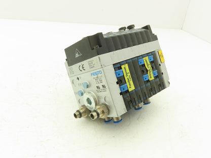 Festo CPV10-GE-ASI-8E8A-Z M8 8-Station Solenoid Valve Manifold 24VDC 011894