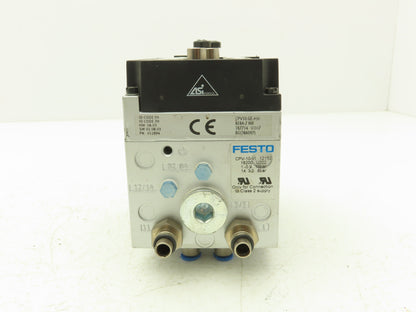 Festo CPV10-GE-ASI-8E8A-Z M8 8-Station Solenoid Valve Manifold 24VDC 011894
